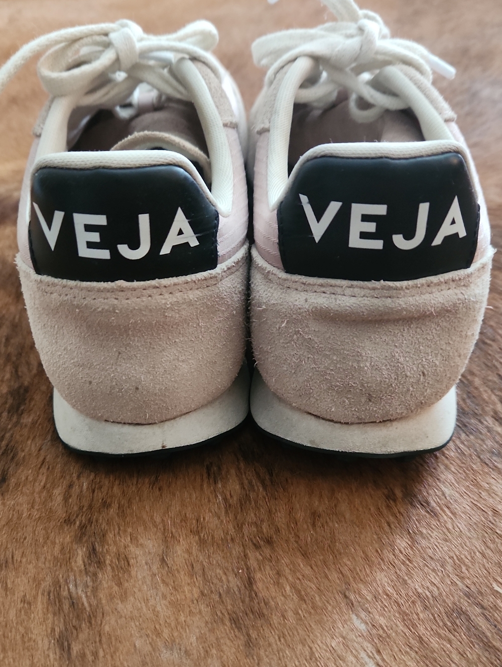 Veja Rio Branco Sneakers Pink/blush And Tan Size 8 - Picture 9 of 9